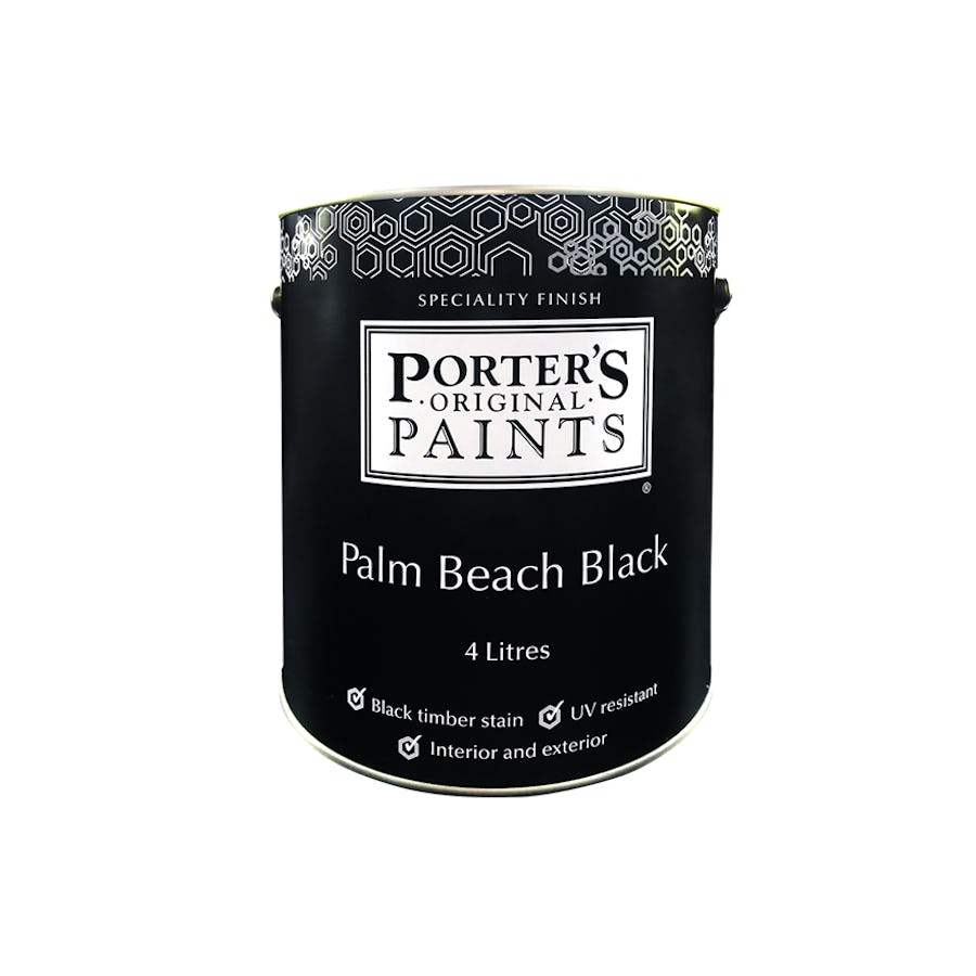 Porter's Paints Palm Beach Black 4L